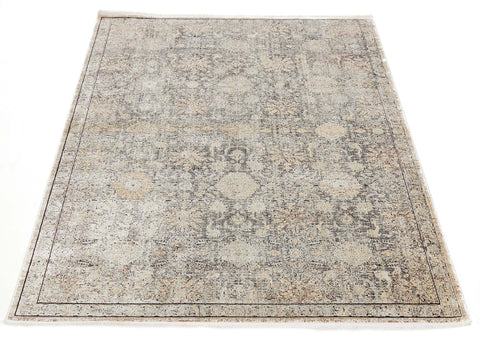 Abstract Rug – Beige & Black – Acrylic – 160 × 230 cm – Design 2