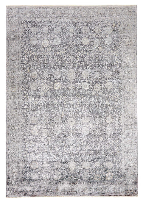 Abstract Rug – Black – Acrylic – Design 2
