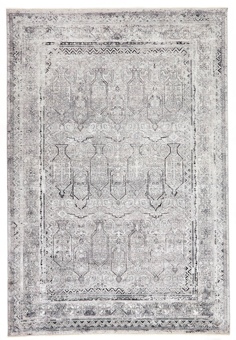Abstract Rug – Black – Acrylic – Design 3