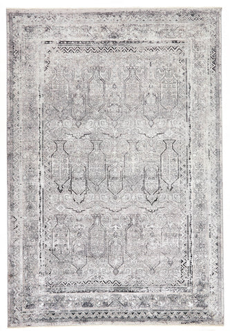 Abstract Rug – Black – Acrylic – Design 3
