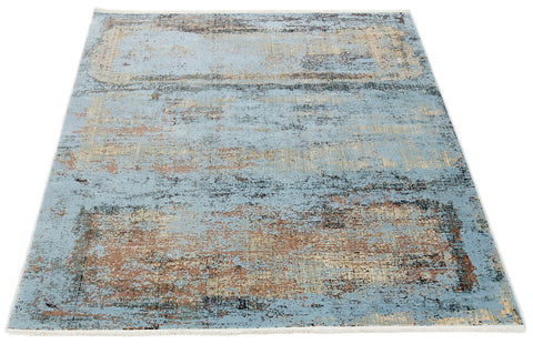 Abstract Rug – Blue – Acrylic – 160 × 230 cm
