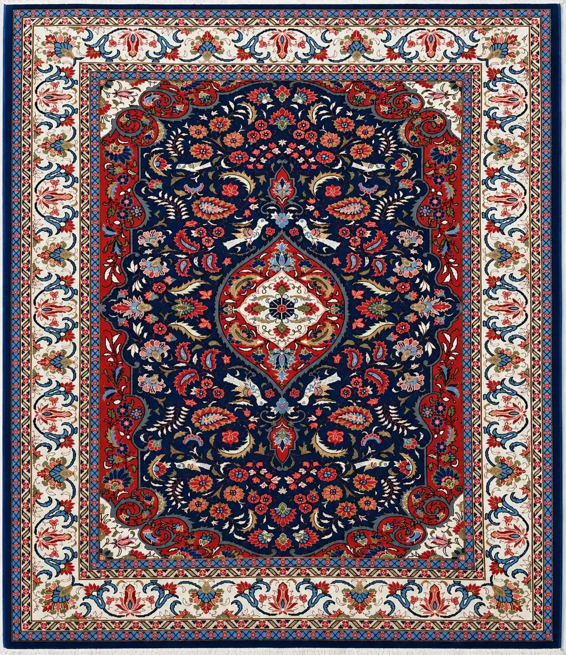 Persian Sarogh Wool Rug 210 x 142 cm (6.89 x 4.66 ft)