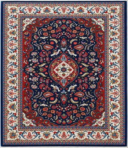 Persian Sarogh Wool Rug 210 x 142 cm (6.89 x 4.66 ft)