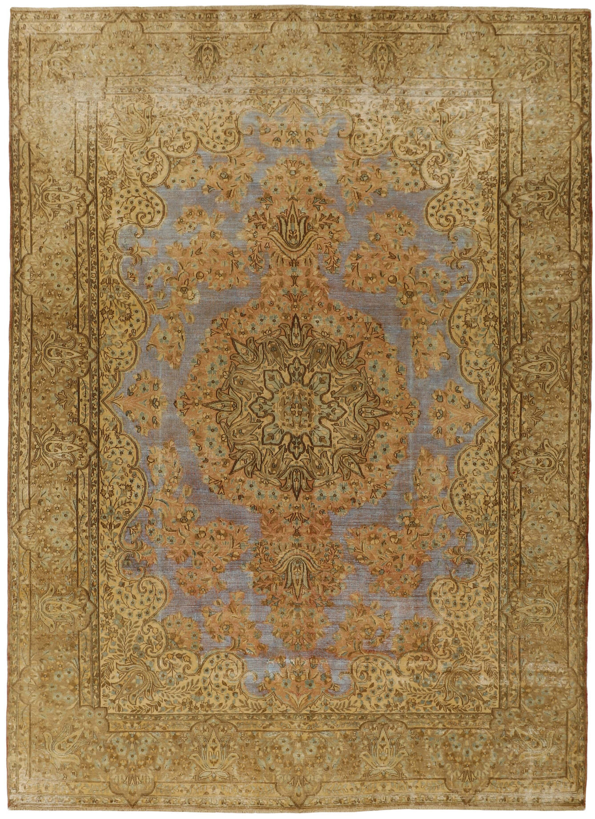 Alba Courtyard Kerman Rug