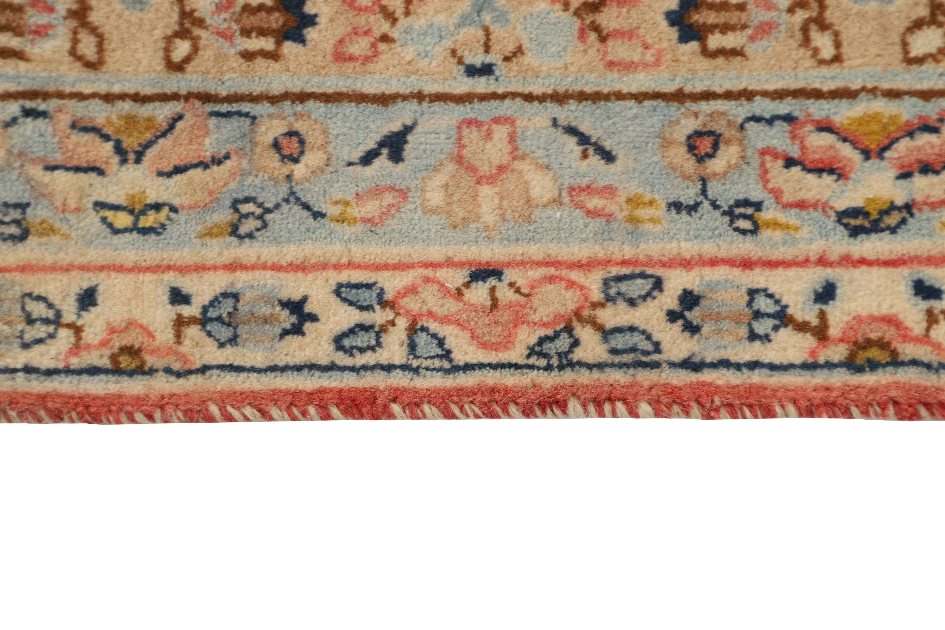 Amber Courtyard Kerman Rug