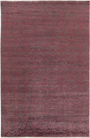 Amber Manor Damask Rug