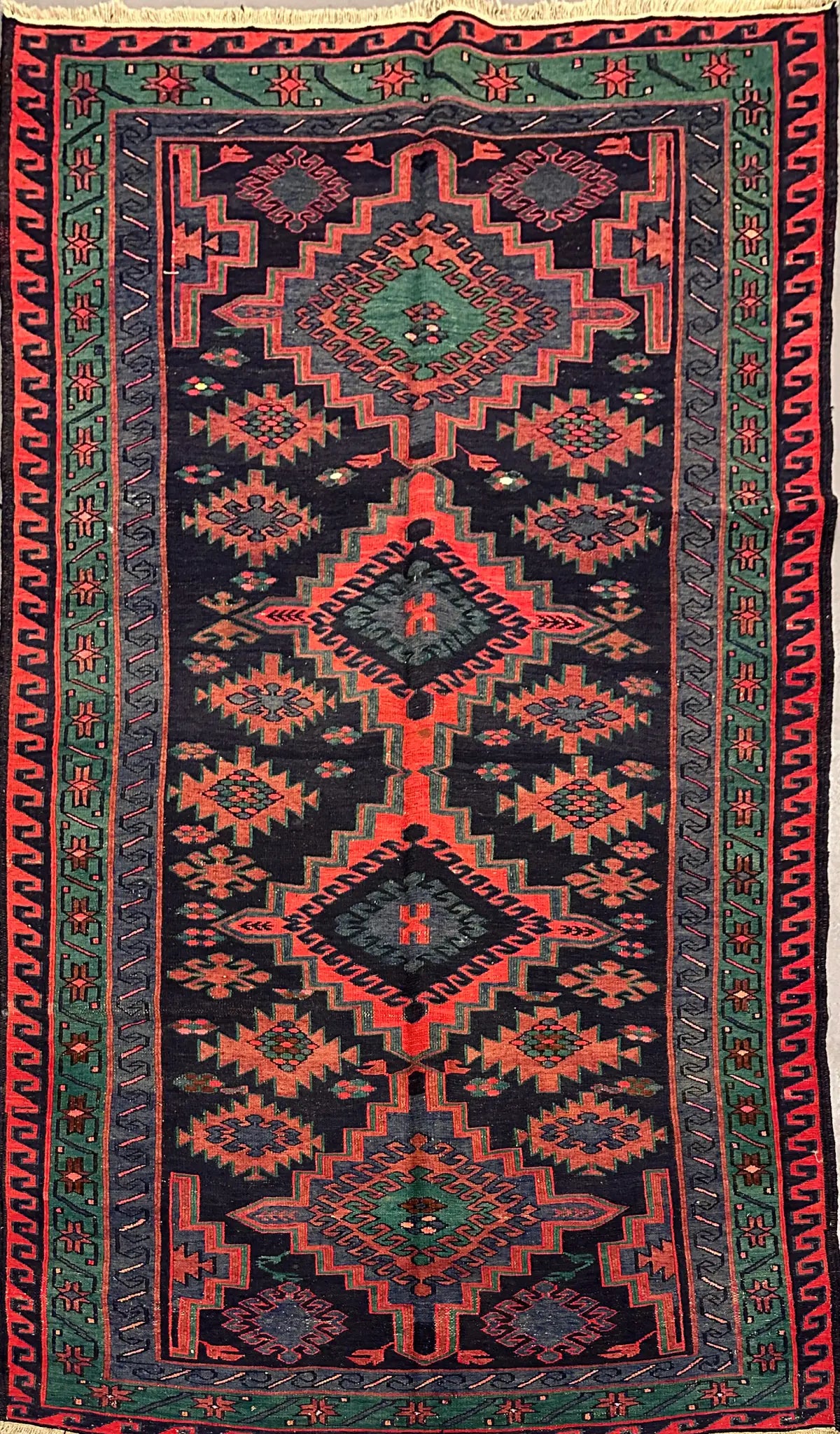 Anatolian Sumak Handmade Rug 274 x 194 cm (8.99 x 6.36 ft)