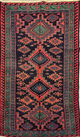 Anatolian Sumak Handmade Rug 274 x 194 cm (8.99 x 6.36 ft)