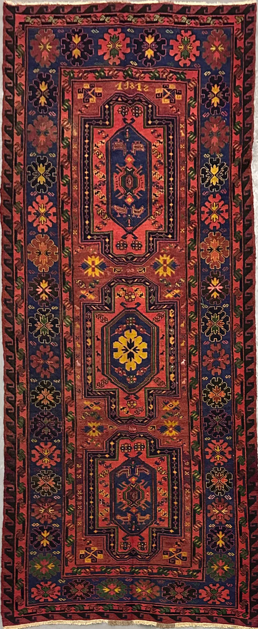 Anatolian Sumak Handmade Rug 360 x 167 cm (11.81 x 5.48 ft)