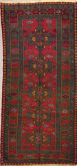 Anatolian Sumak Handmade Rug 316 x 153 cm (10.37 x 5.02 ft)