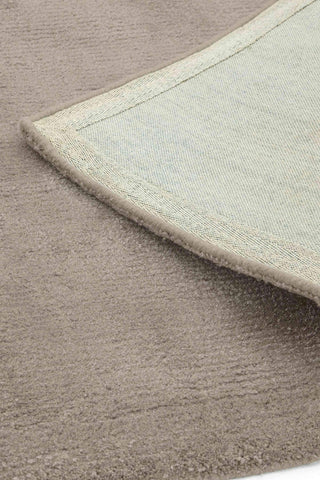 AraNew wool and Viscose Mocha Rug - Rugoutlet