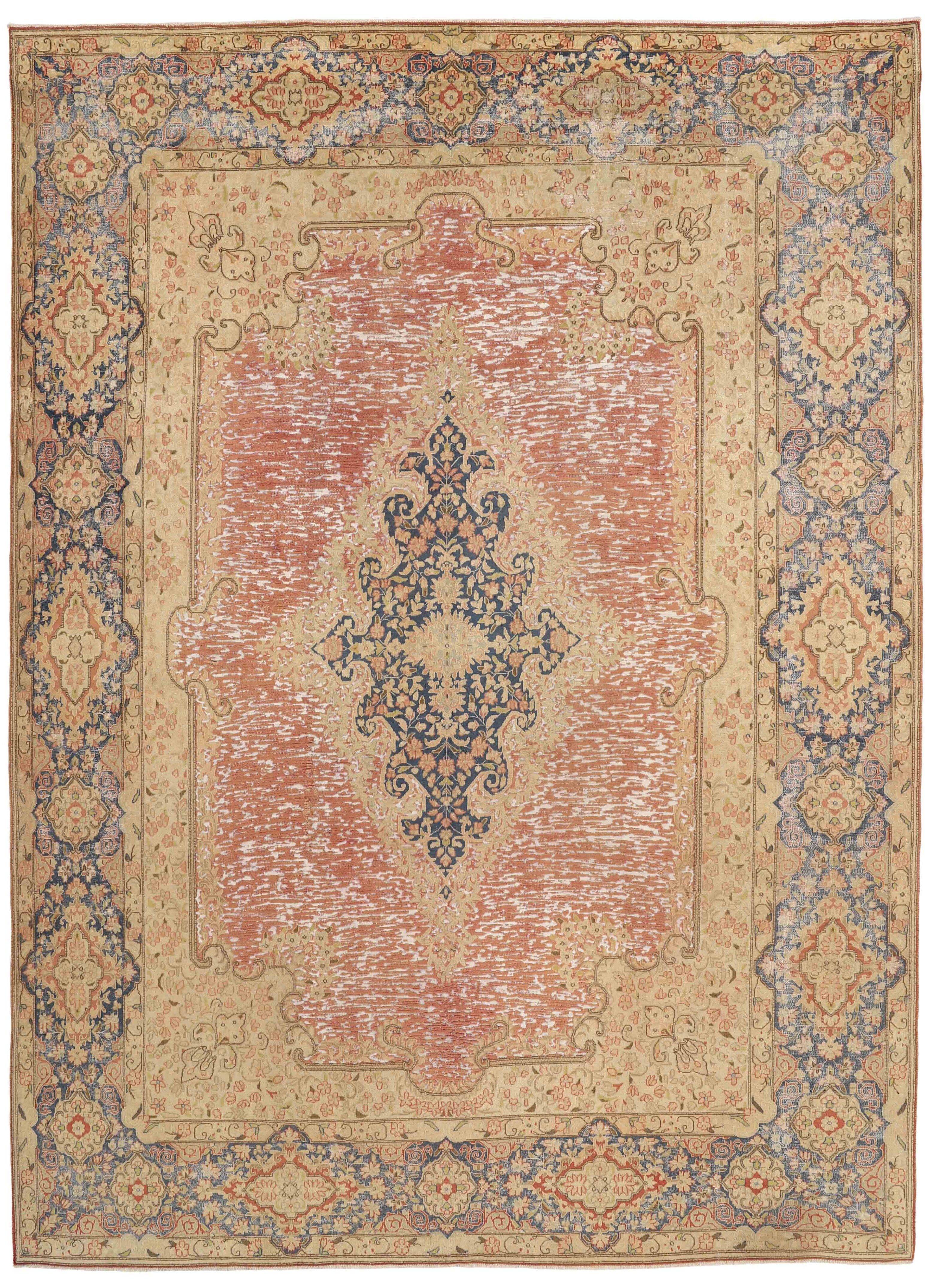 Aster Courtyard Kerman Rug