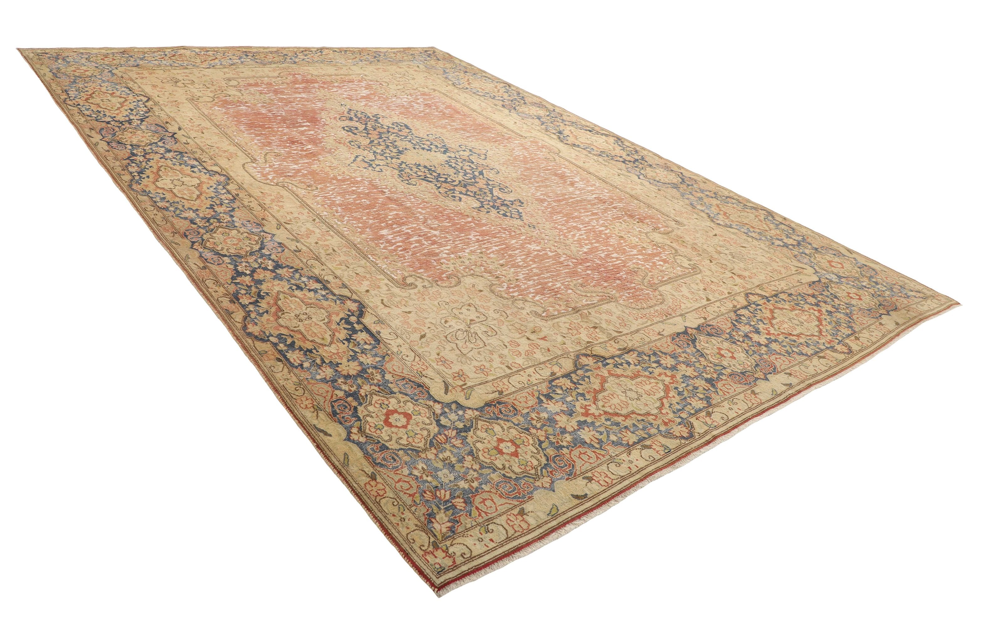 Aster Courtyard Kerman Rug