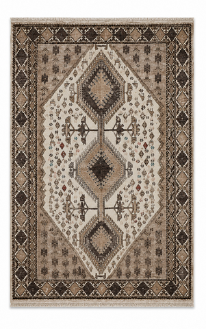Persian Qashqai Tribal Rug 288 x 155 cm (9.45 x 5.08 ft)
