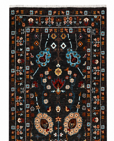 Kazak Natural Dye Wool Runner Rug 2.72 X 0.84 m (8.9 X 2.7 ft)