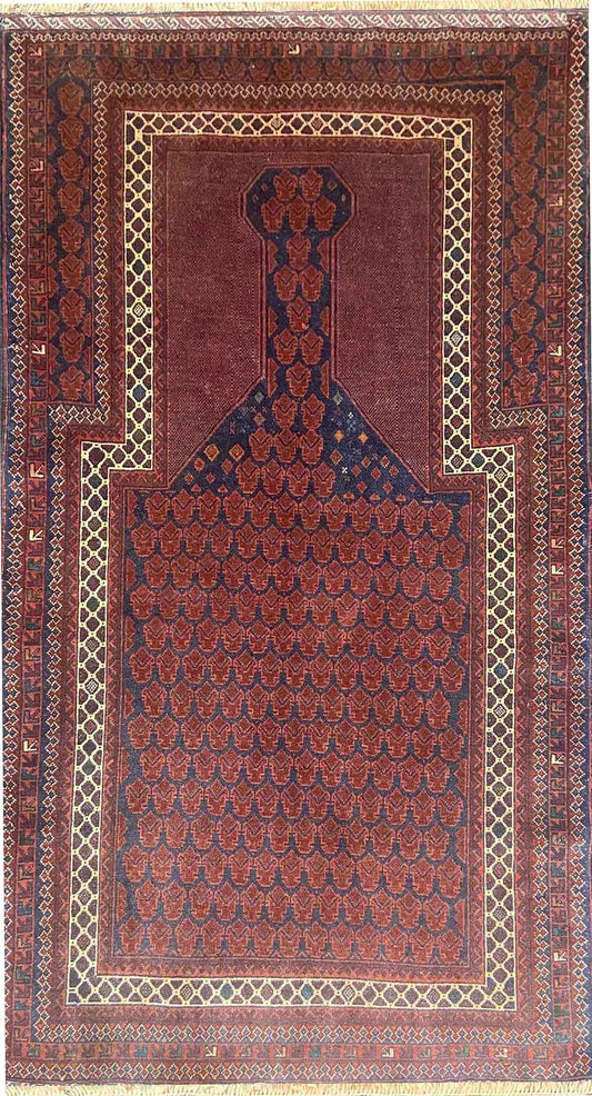 Fine Baluch Prayer Rug 155 x 90 m