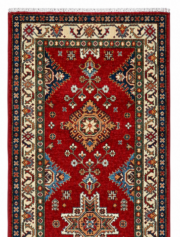 Kazak Natural Dye Wool Runner Rug  2.77 X 0.80 m (9 X 2.6 ft)