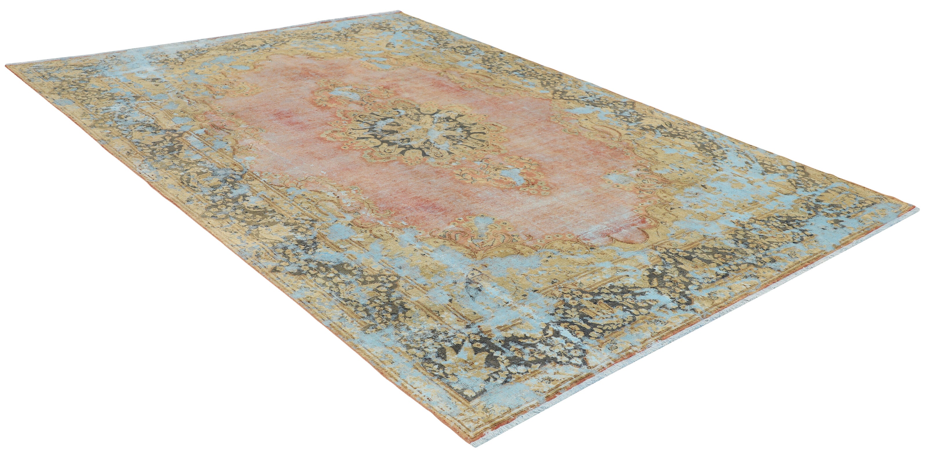 Cedar Courtyard Kerman Rug