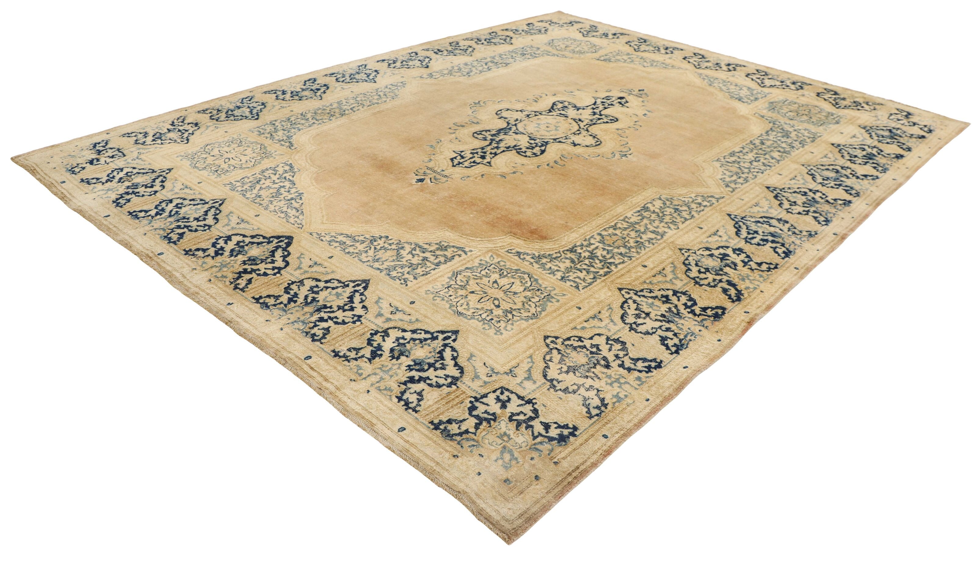 Cora Courtyard Kerman Rug