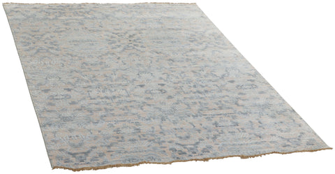 Damask Rug – Beige – 168 × 240 cm