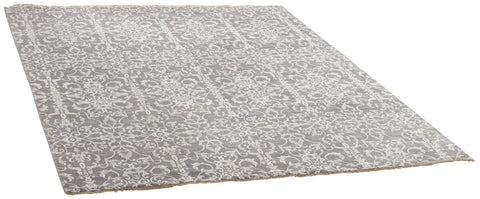 Damask Rug – Beige – 251 × 305 cm