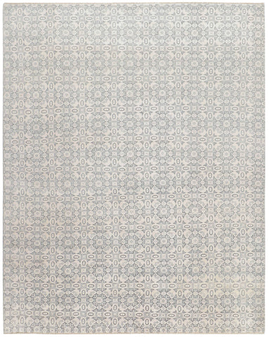 Damask Rug – Beige – 254 × 311 cm