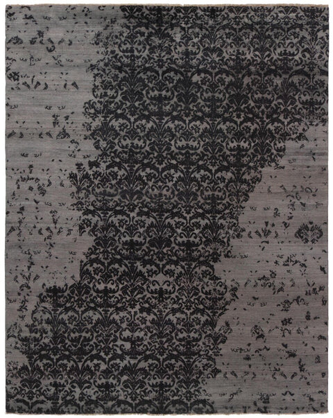 Damask Rug – Black