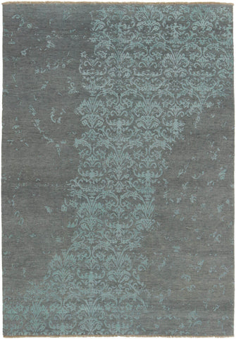 Damask Rug – Blue
