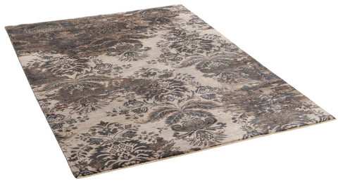 Damask Rug – Brown – 201 × 300 cm