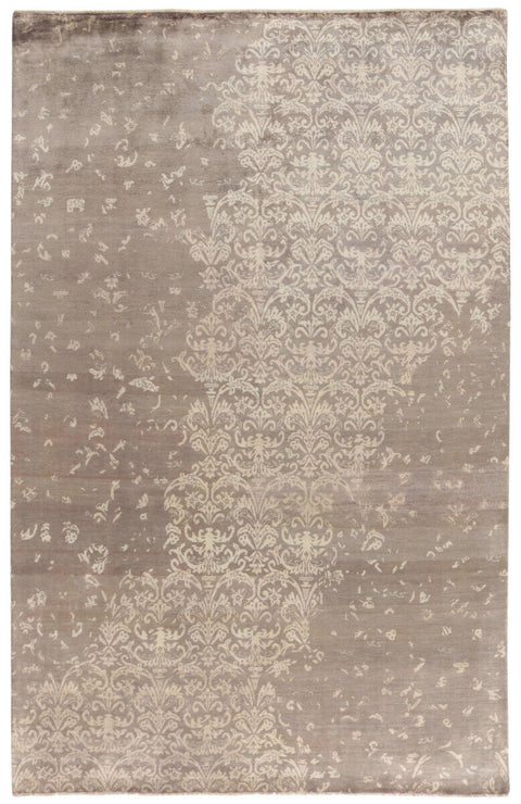 Damask Rug – Brown – Design 3