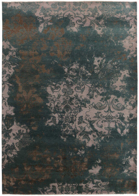Damask Rug – Green
