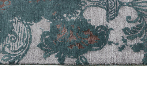 Damask Rug – Green