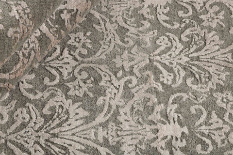 Damask Rug – Green – 254 × 355 cm