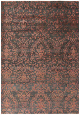 Damask Rug – Red