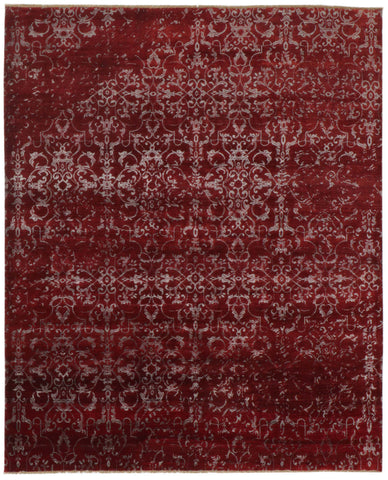 Damask Rug – Red – Design 2