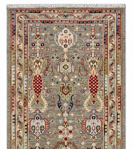Kazak Natural Dye Wool Runner Rug 1.23 X 0.81 m (4 X 2.6 ft)