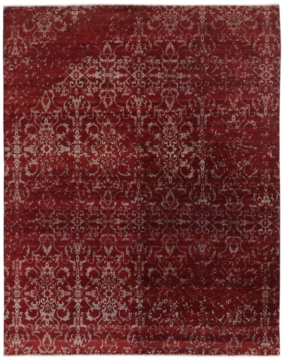 Elodie Manor Damask Rug
