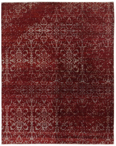 Elodie Manor Damask Rug