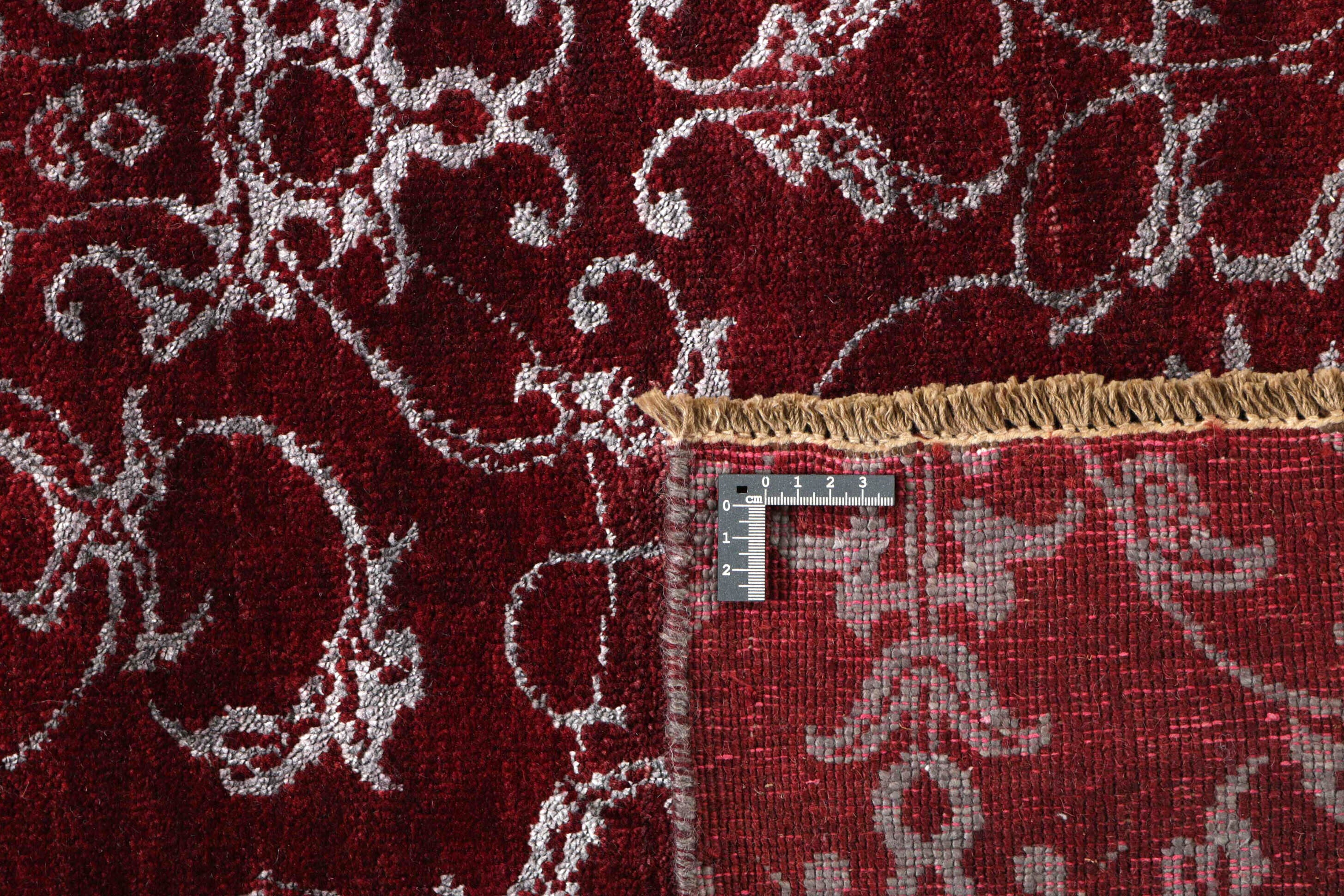 Elodie Manor Damask Rug
