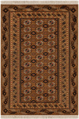 Turkmon Black Tribal Rug 180 x 115 cm (5.91 x 3.77 ft)