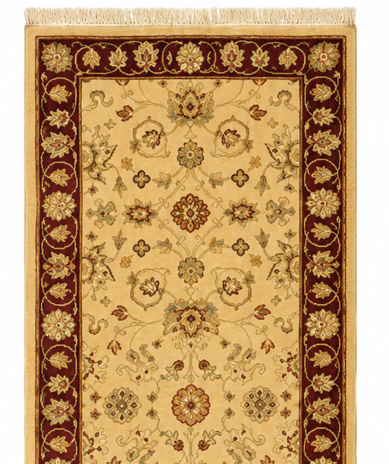 Kashan Power Loom Traditional Rug 240 x 67 cm (7.87x2.20 ft)
