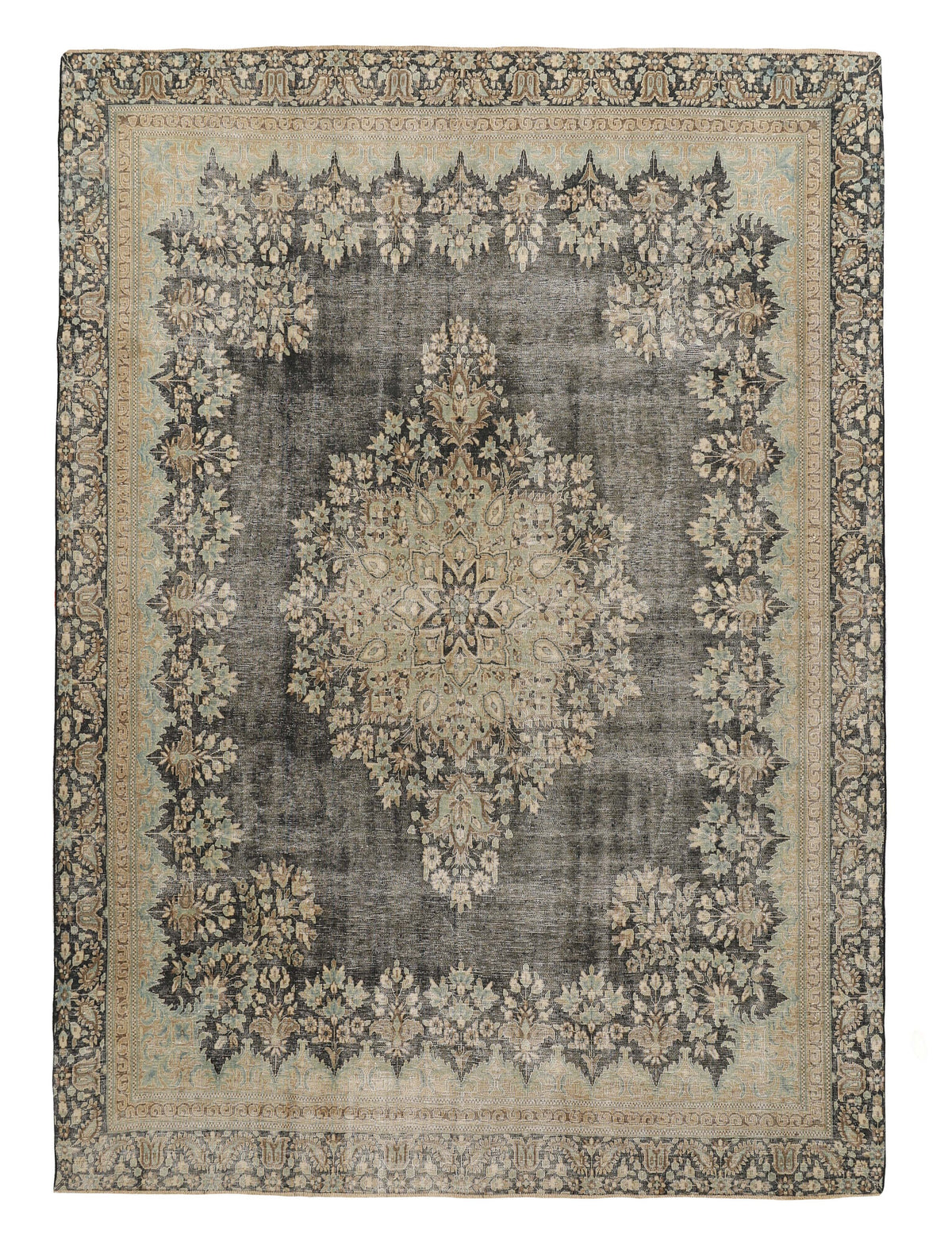 Hazel Courtyard Kerman Rug