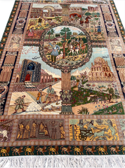 Fine Persian Handmade Tabriz Rug 270cm x 186cm