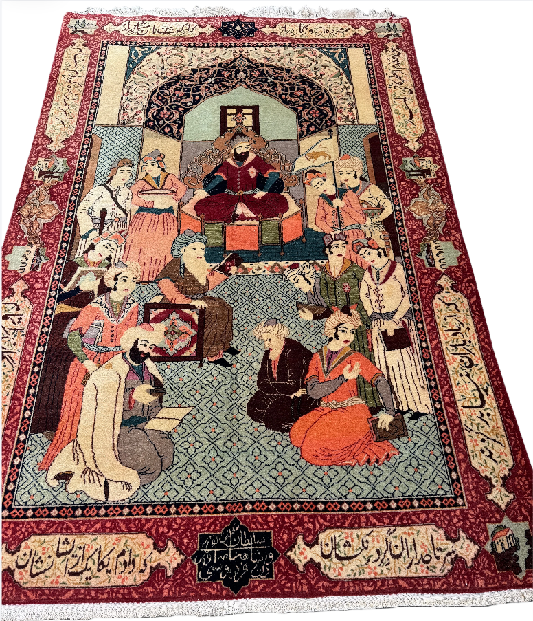 Fine Persian Handmade Tabriz Rug  220cm x 200 cm