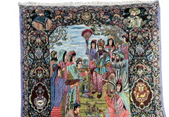 Fine Persian Handmade Tabriz Rug 300 cm x 200 cm