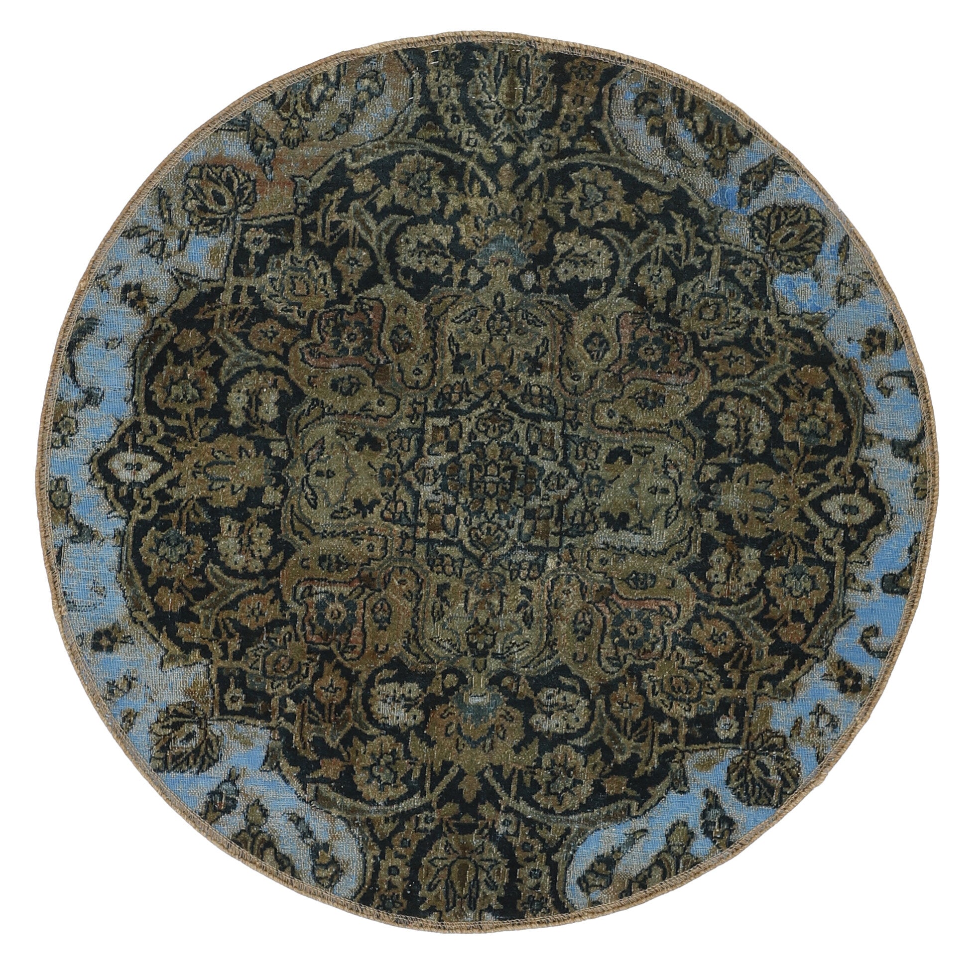 Iris Courtyard Kerman Rug