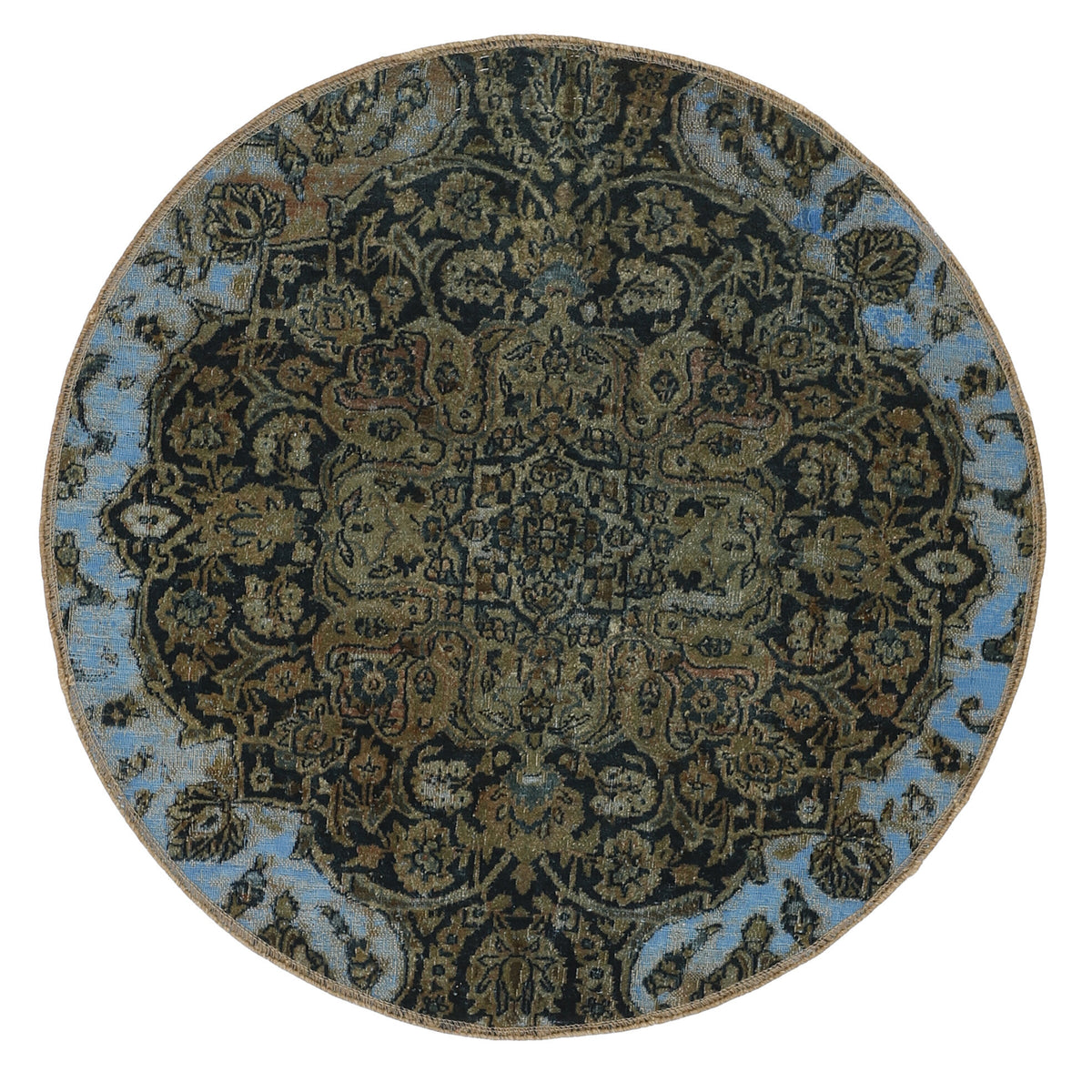 Iris Courtyard Kerman Rug