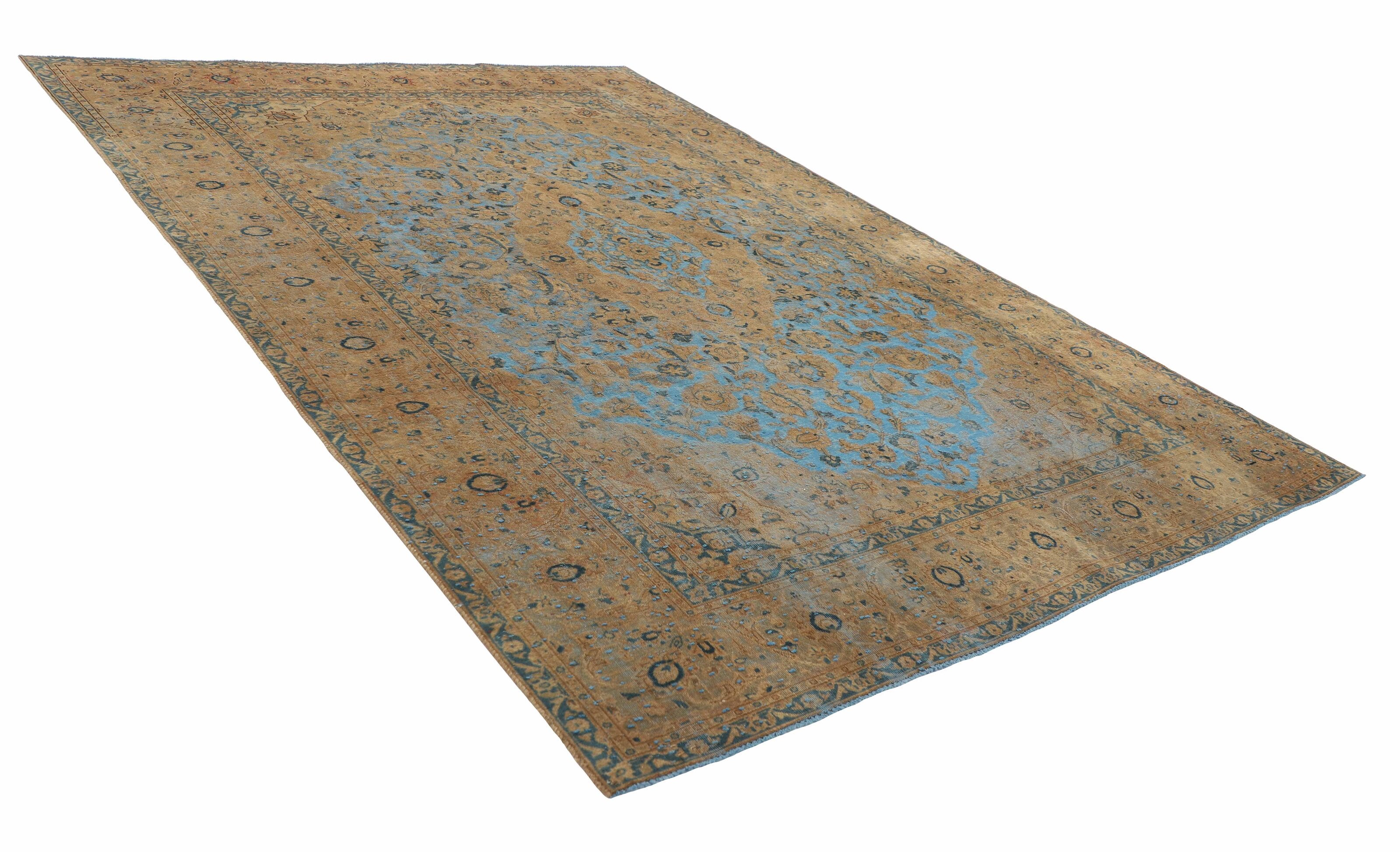 Ivory Canvas Vintage Rug