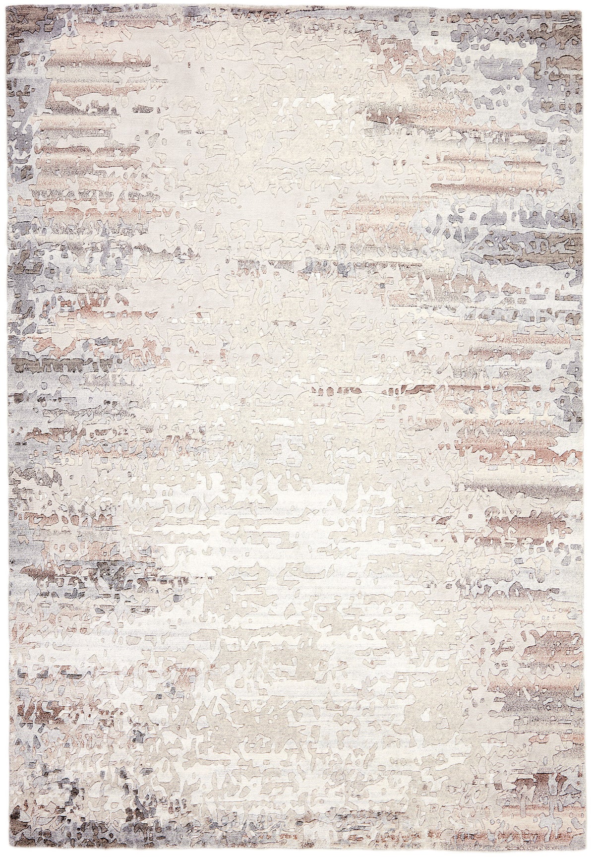 Ivory Courtyard Design Rug
