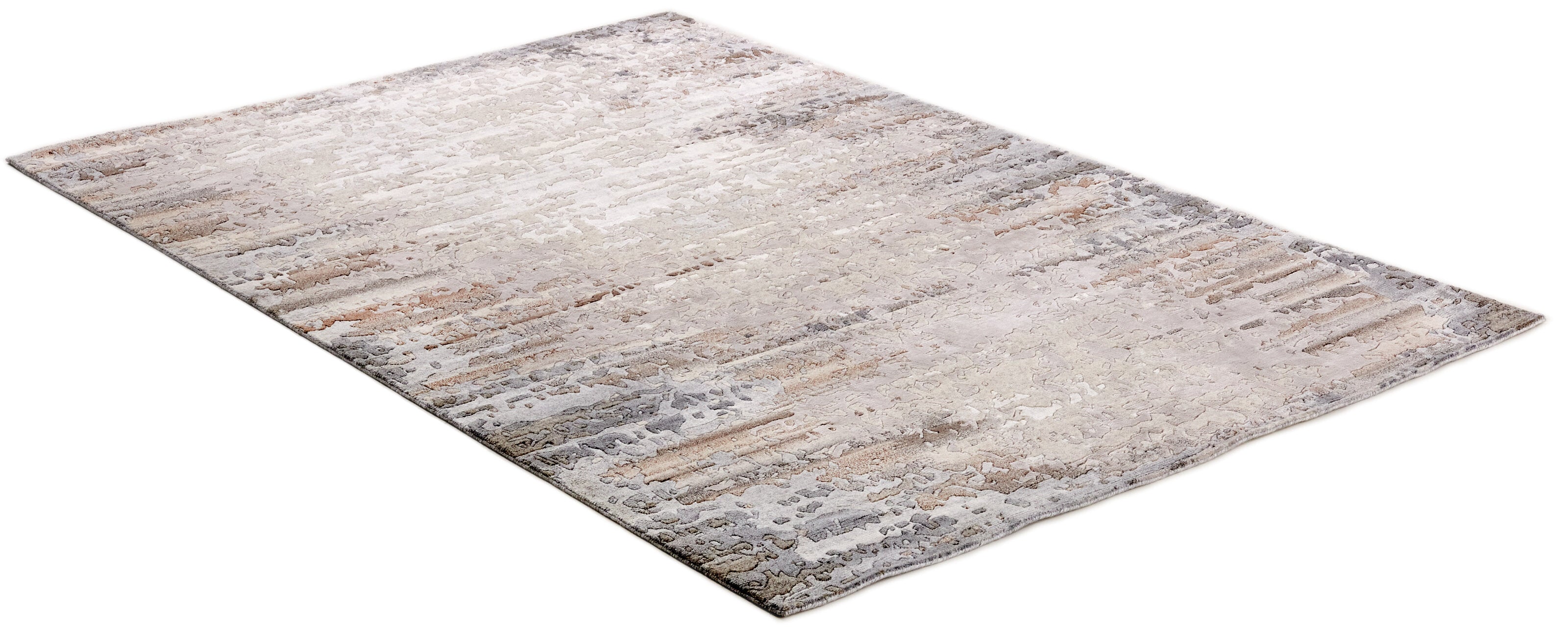 Ivory Courtyard Design Rug